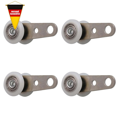 Schiebetürrollen 19mm set - schiebetürrollen,
